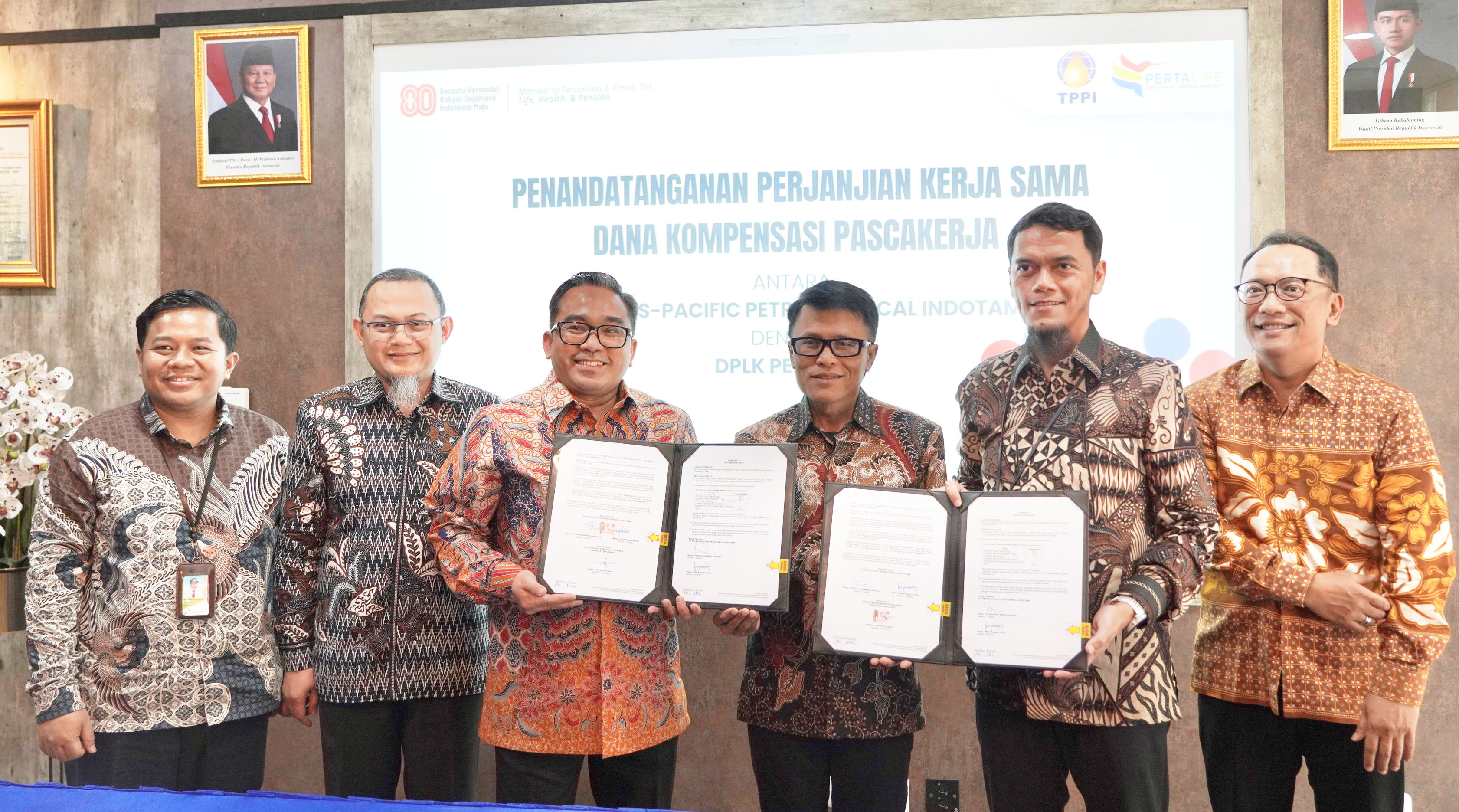 TPPI dan DPLK-Perta Life Insurance Jalin Kerja Sama Pengelolaan Dana Pensiun